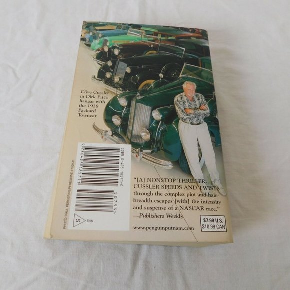 Lot of 3 Clive Cussler PB Valhalla Rising Dirk Pitt Kingdom Fargo Mirage Oregon - Picture 3 of 10